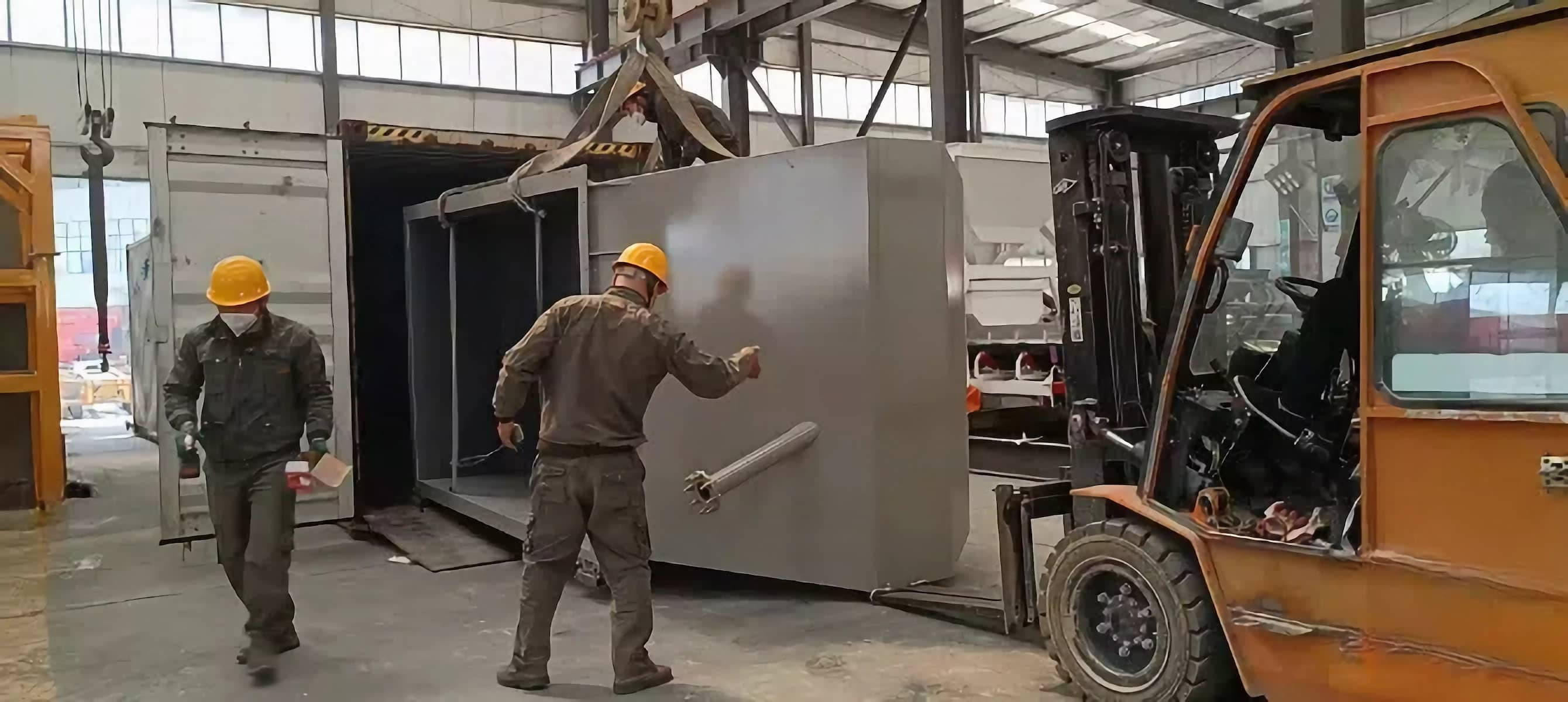 portable silo container